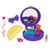 Игровой набор Polly Pocket Тематические прически фиолетовый (GVM22-GVM23)